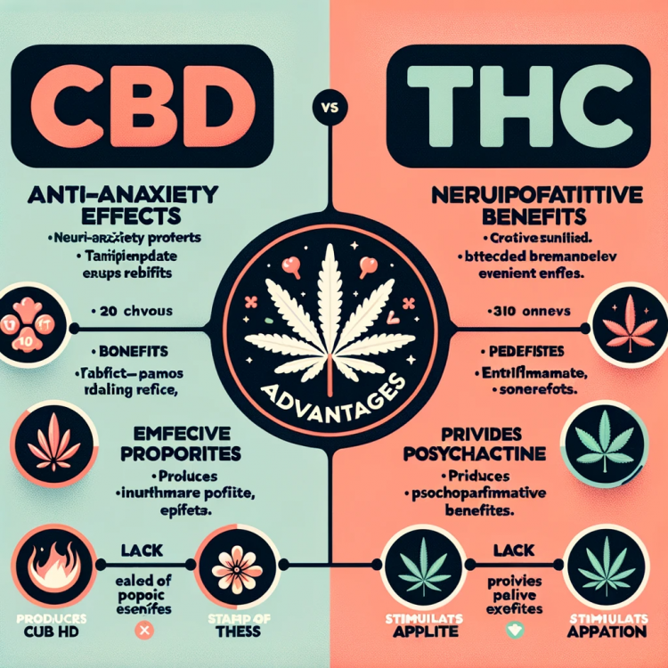 CBD vs THC